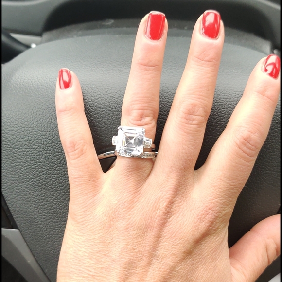 Beautiful giant large ring sterling silver - Picture 12 of 12